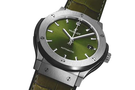 hublot all green|Classic Fusion Titanium Green 45 mm .